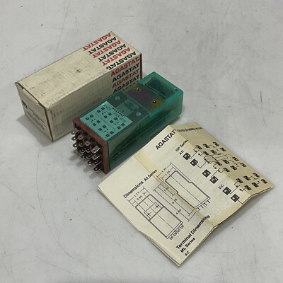 AGASTAT TR14I3A CONTROL RELAY 120V 25400 HZ 373