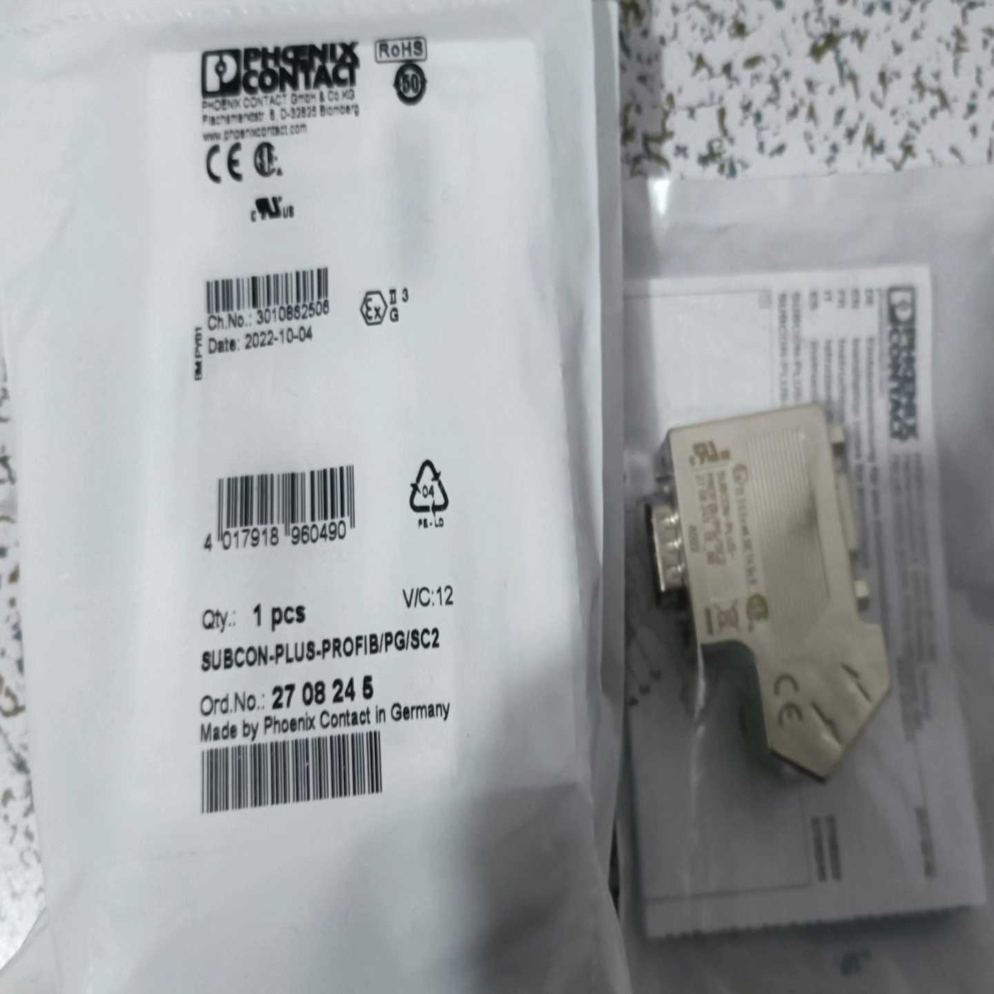 Phoenix菲尼克斯SUBCON-PLUS-PROFIB/PG/SC2总线连接器2708245