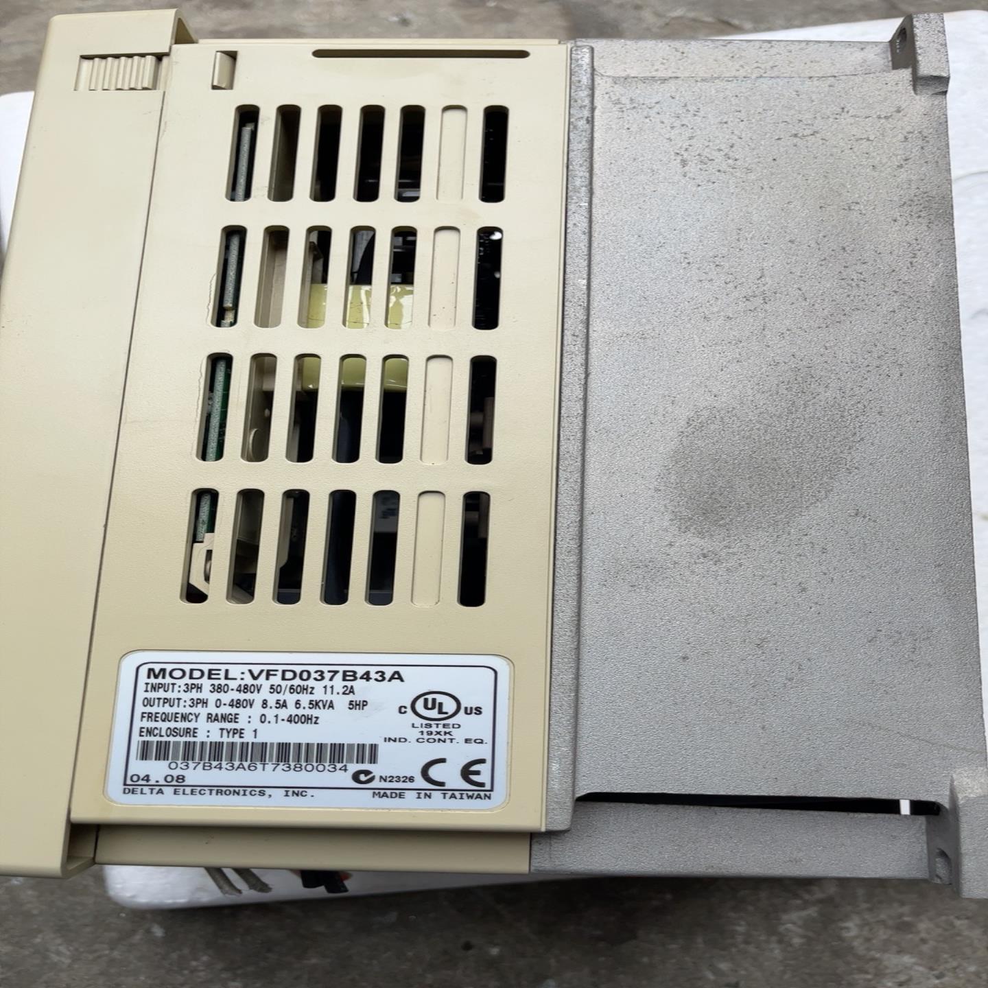 VFD037B43A/看实图交易，（佳毅工控）
