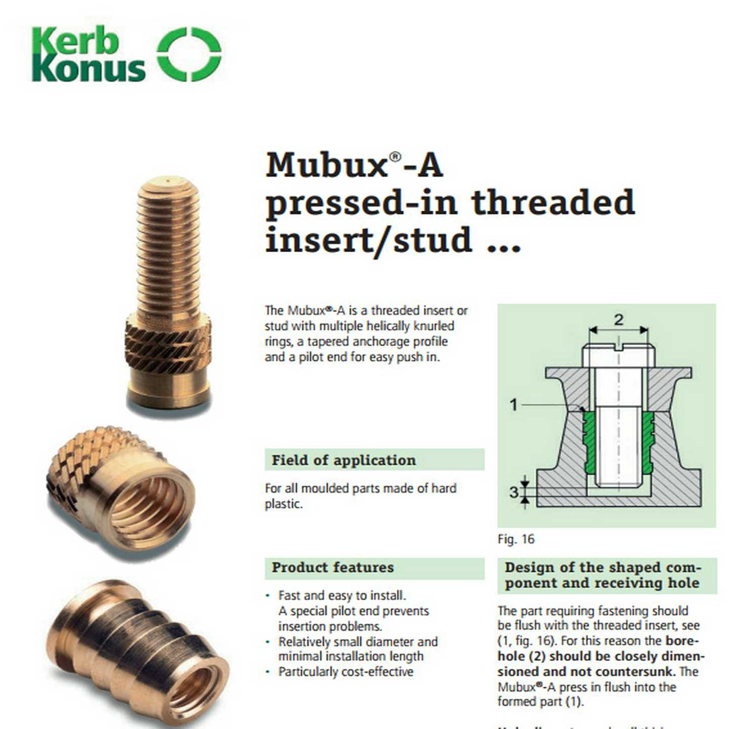 供应kerb-konus连接螺母707000050130