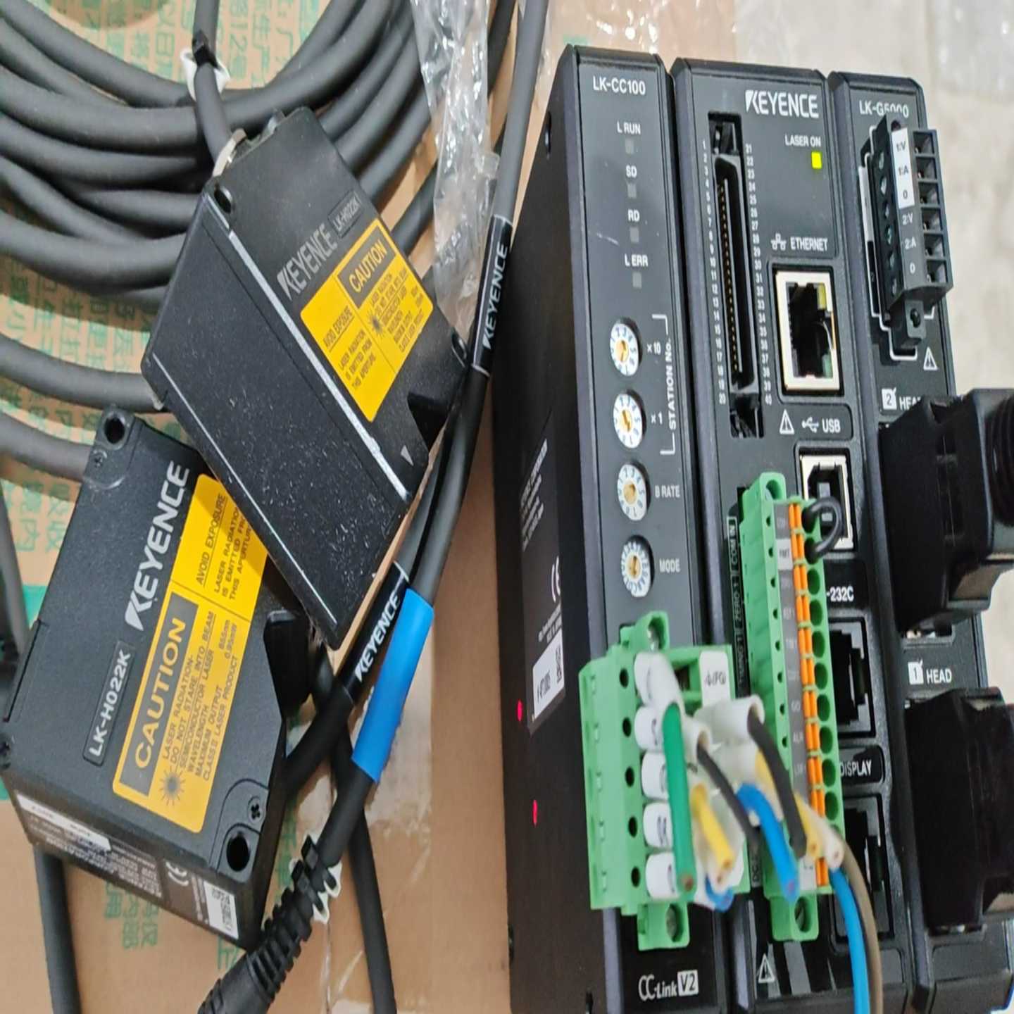 基恩士LK-G5000LK-H022K一拖二一套--议价商品