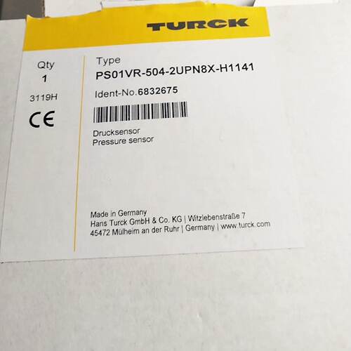 议价图尔克TURCK PS01VR-504-2UPN8X-H1141 压力感测器 全新原装