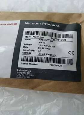 全新爱德华真空计APG100-XM出售，D02601000原--议价商品