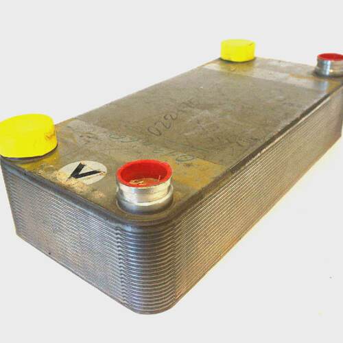 Nuevo HEAT EXCHANGER 22 Placa 52.1cm X 24.1cm Macho  Rosca H