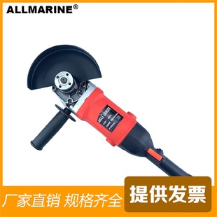 220v150mm 電動角磨機110v 180mm多功能打磨機小型手砂輪電動工具