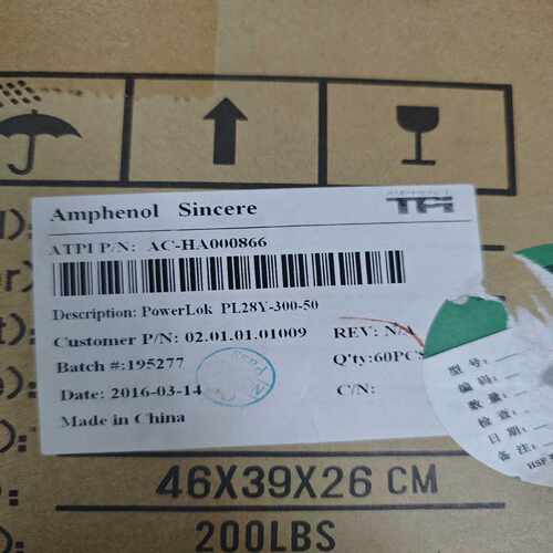 Amphenol安费诺PL28Y-300-50连接器询价