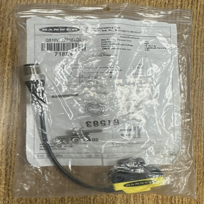 BANNERQS18VP6FF100Q5SENSOR10-30VDC71884**NEWINBAG**
