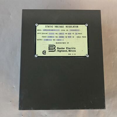 Basler SR8A2B15B3A Statisch Spannungsregler SR8A2B15B3A