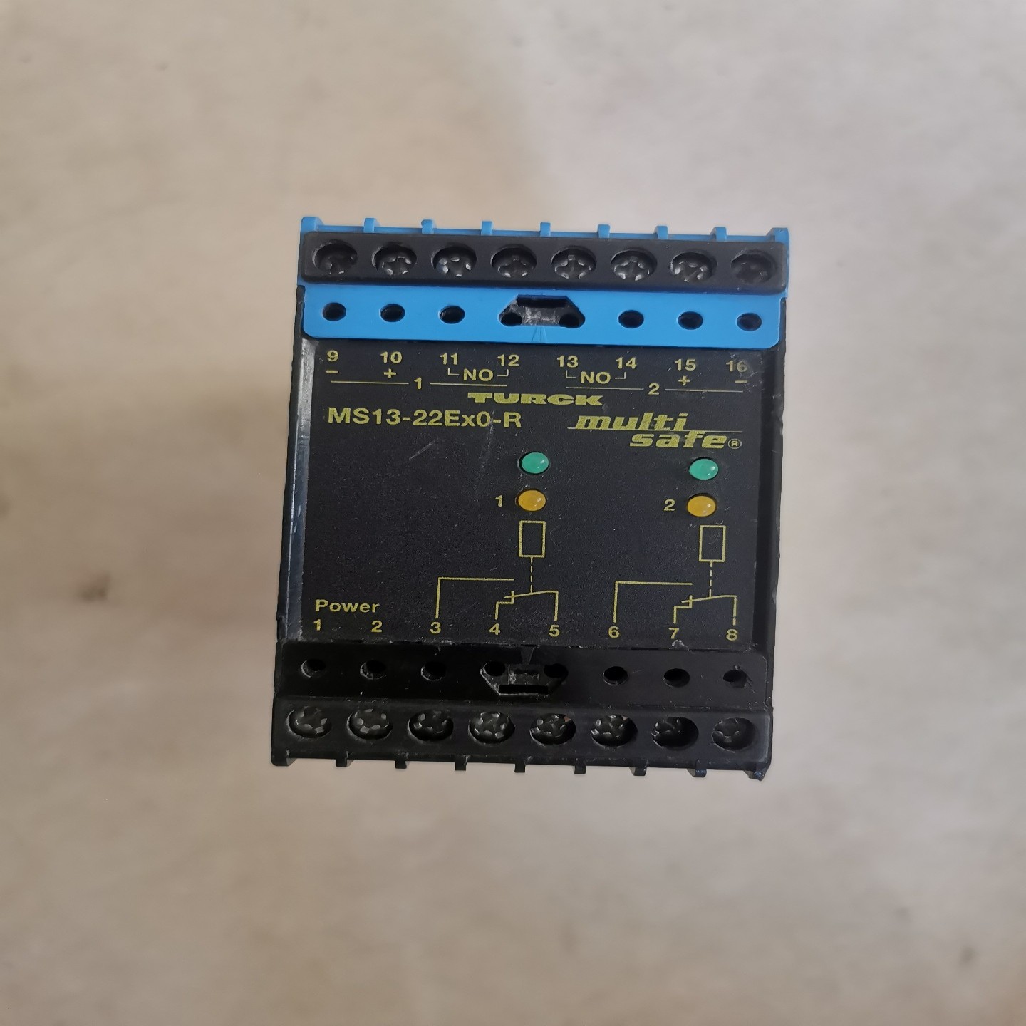 图尔克安全继电器MS13-22Ex0-R，实物图拍照询价
