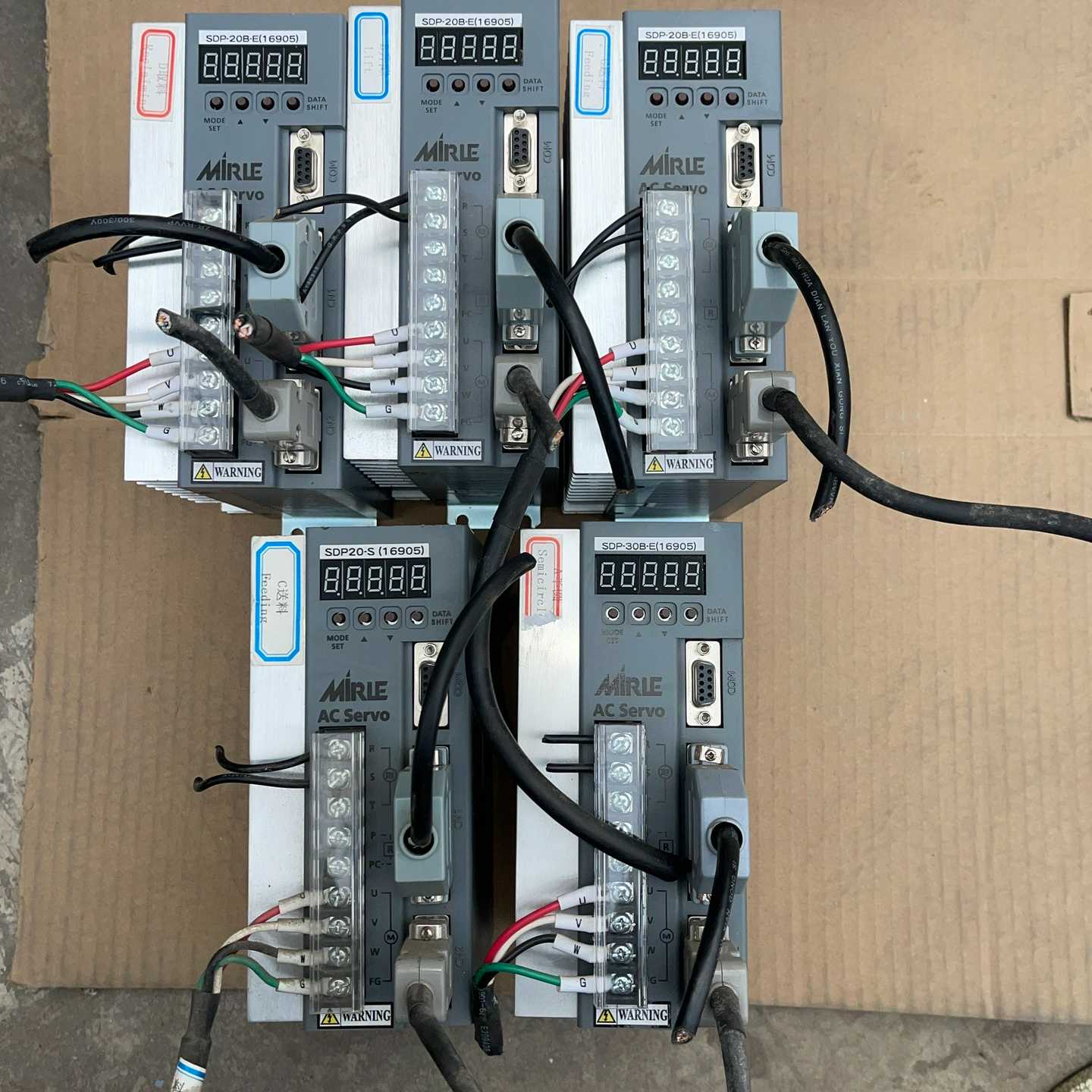 盟立伺服驱动器SDP-20B-ESDP-30B-E实物拍议价