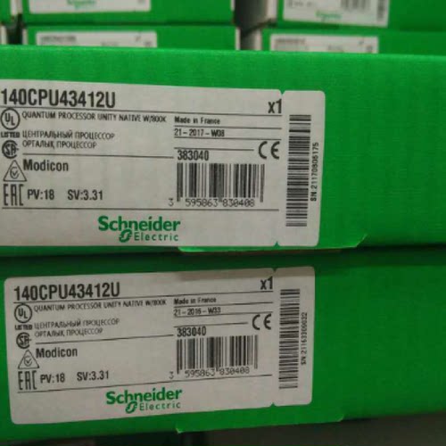 议价施耐德 140CPU43412U 全新原装 质保一年