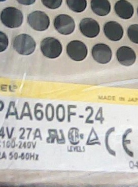 议价拆机原装科索开关电源  PAA600F-24 24V 27A 功能包好