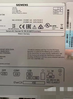 （请询价）6AV78820BA107CA0成色漂亮功能完好议价出