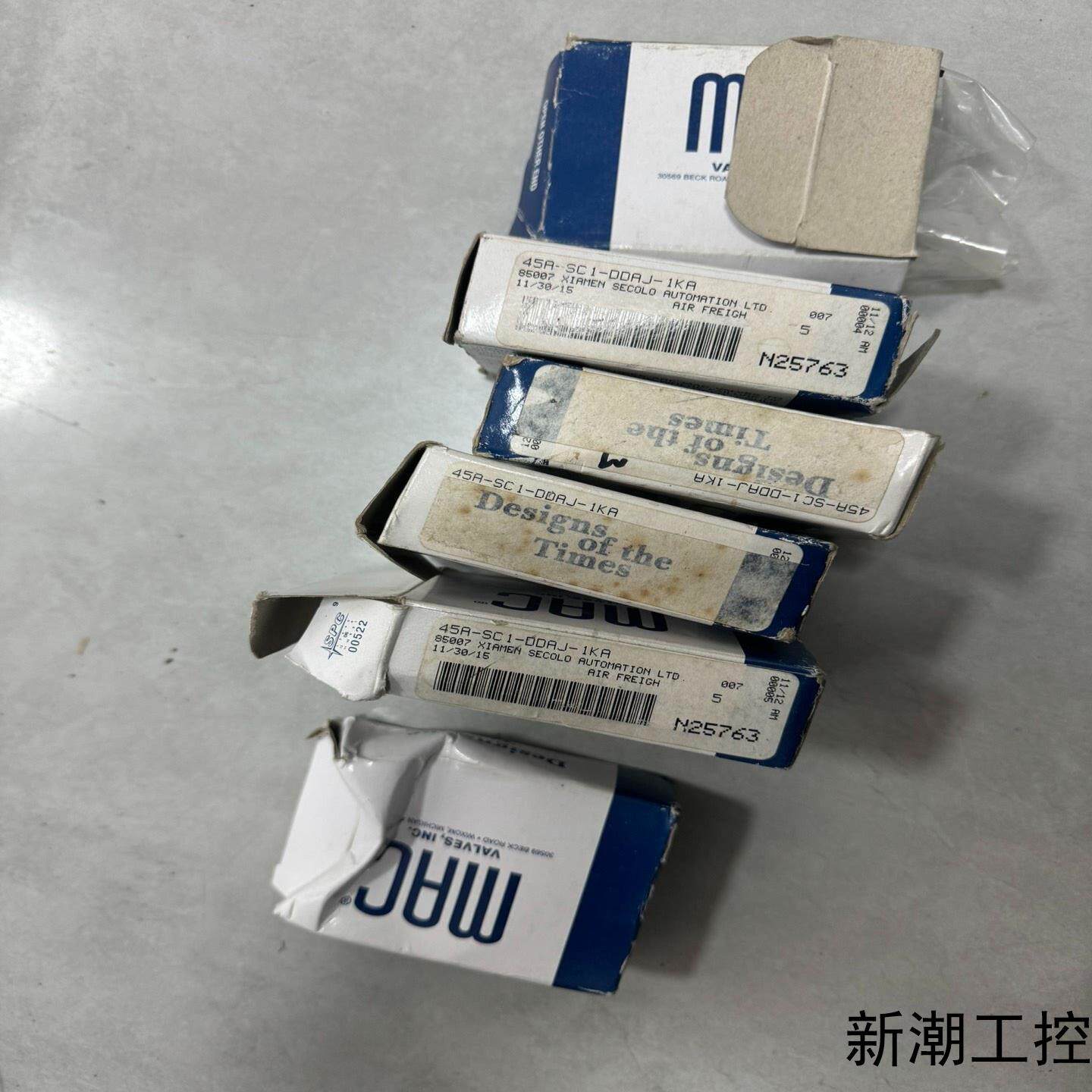 美国MAC电磁阀45A-SC1-DDAJ-1KA实物拍摄议价商品