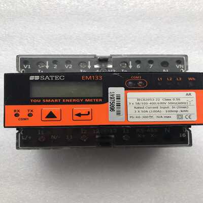 给钱就卖，斯泰克SATEC智能电能表EM133，95新，原装