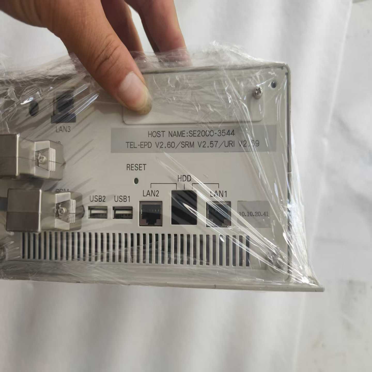 TEL工控机主机，型号SE2000-3544，带3个网口（L-议价