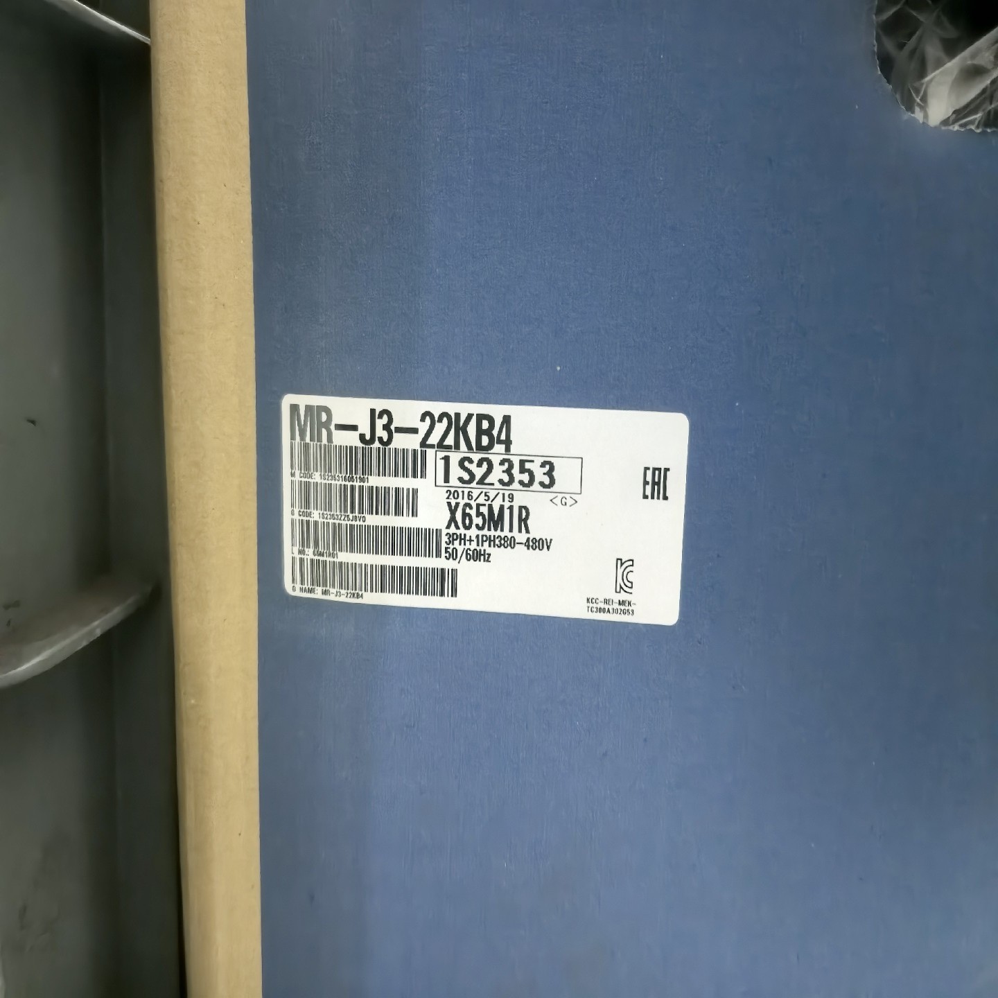 全新原装三菱伺服MR-J3-22KB4，库存货，仅拆封--议价商品