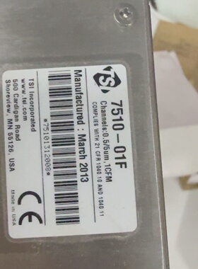 询价-TSI粒子计751001F尘埃粒子计数器型号保