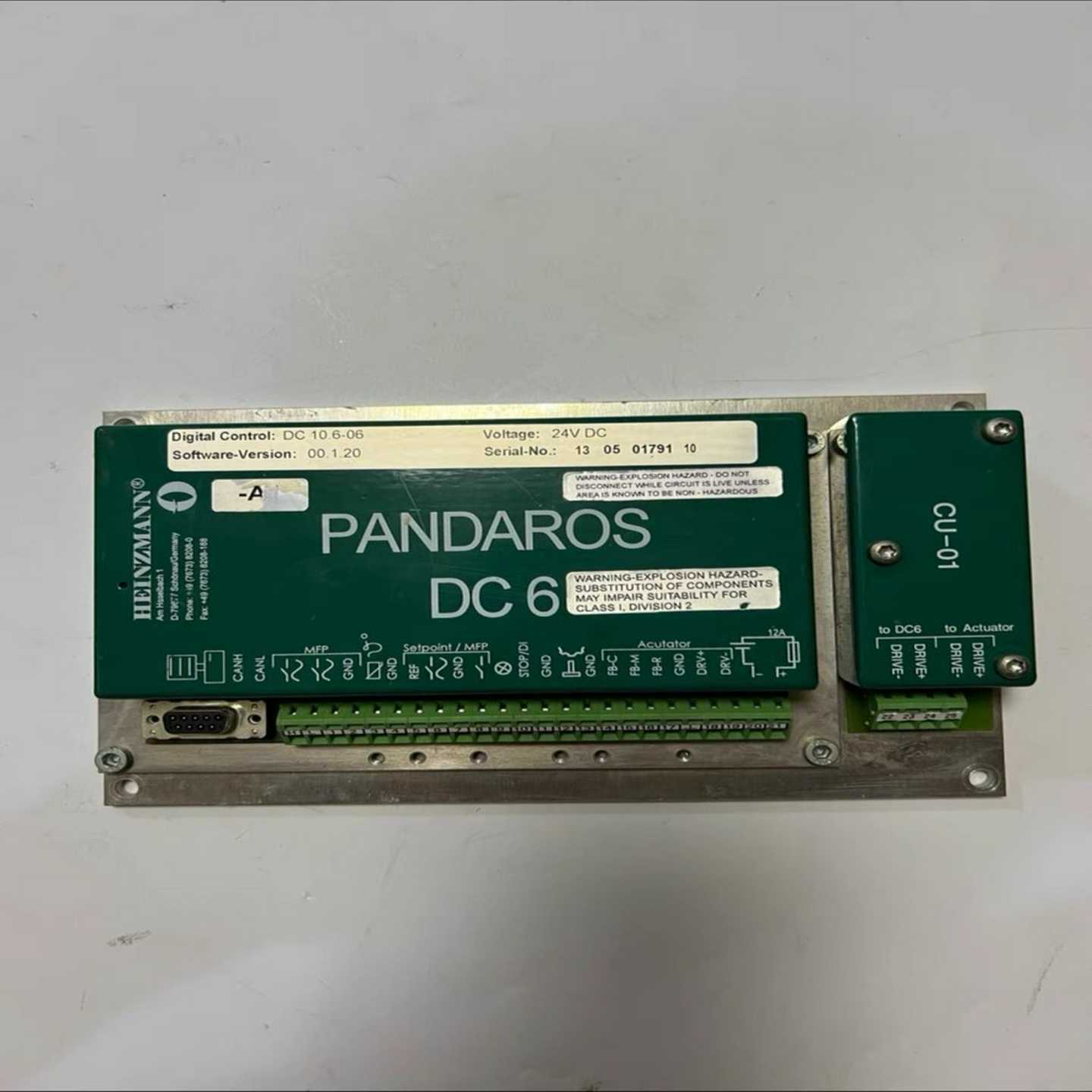 （议价）HEINZMANN海因茨曼DC6数字调速器PANDAROS