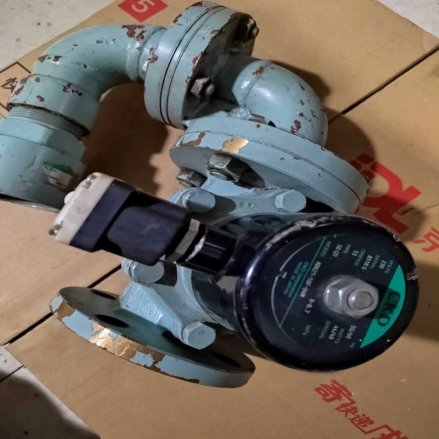 船用CKD阀门，电磁阀ADK21-50F-B4M，消音器SL询价