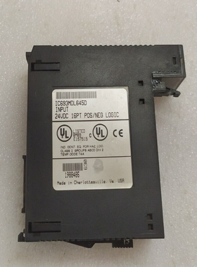 GEFanucIC693MDL645DINPUTModule24VDC16PTPOS/NEGLOG