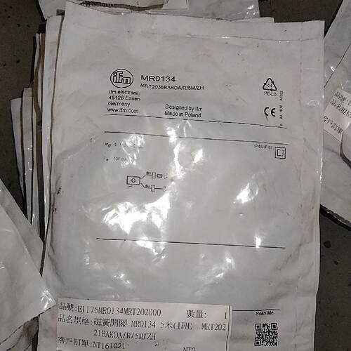 询价-IFM易福门磁簧开关MR0134