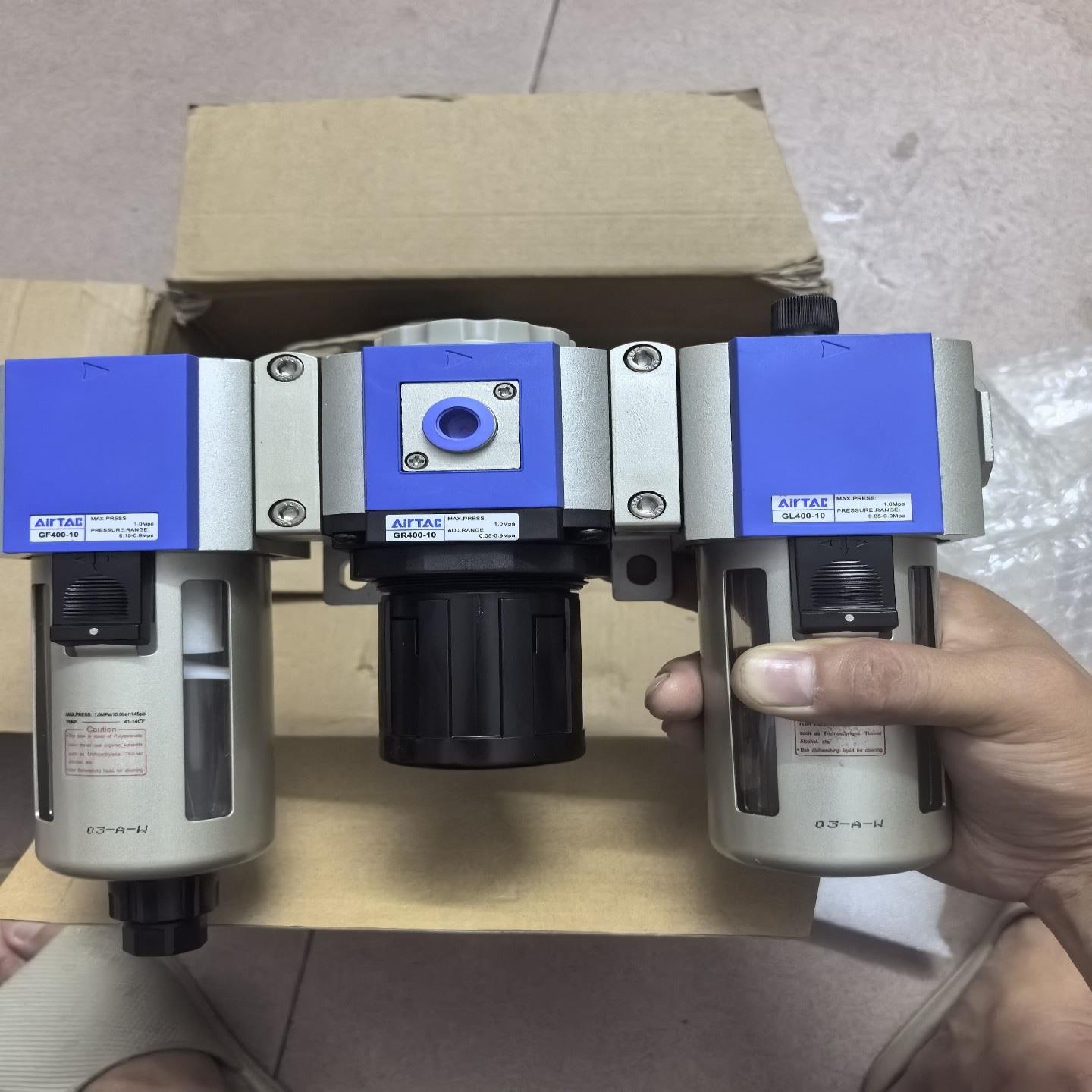 询价AirTAC/亚德客油水分离器三连件，全新带包装一套，型号G