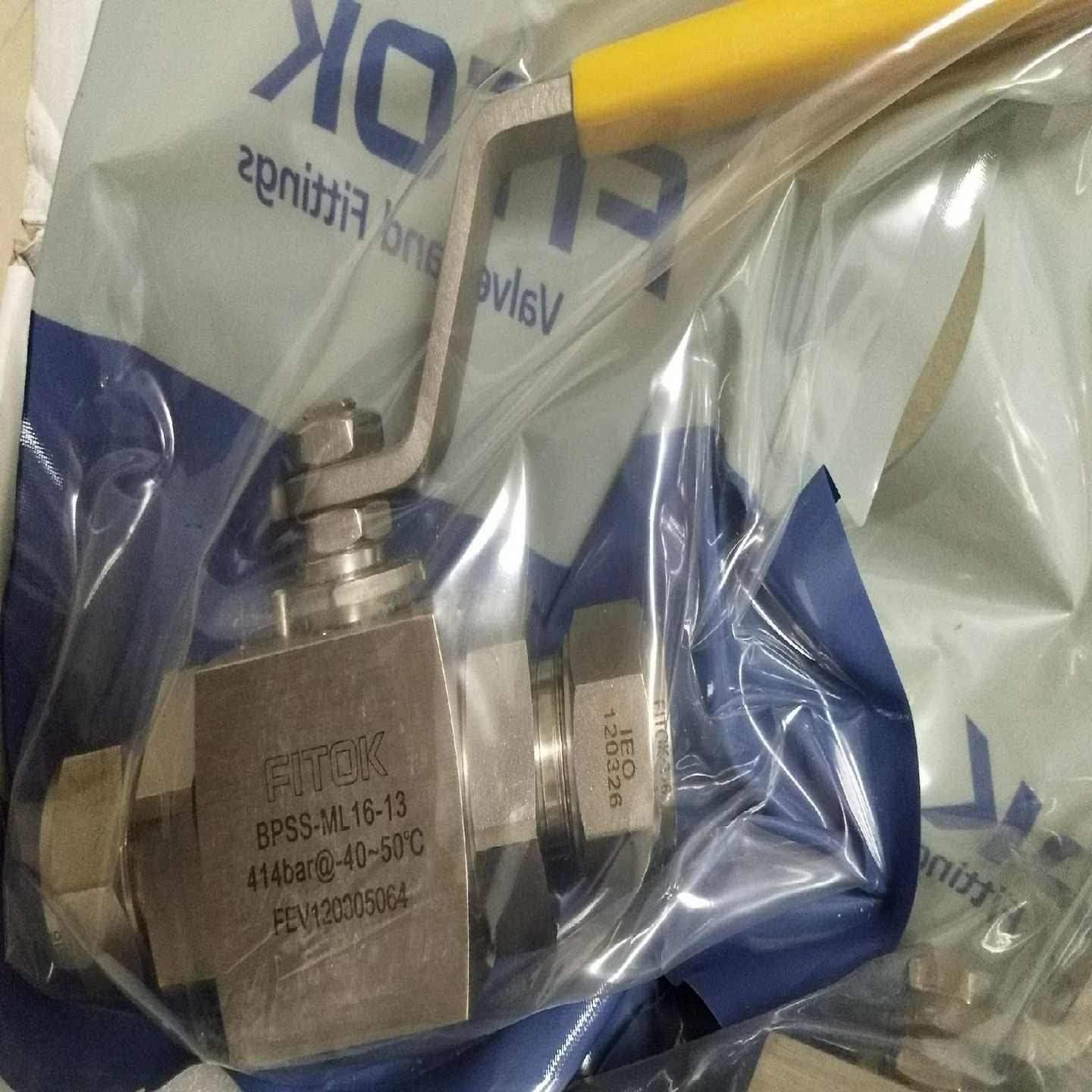 询价FITOK球阀BPSS-ML16-13全新原装，