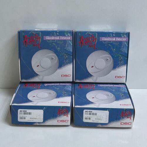 LOT 4 PCS DSC AC500 ACUITY 500 GLASSBREAK DETECTOR