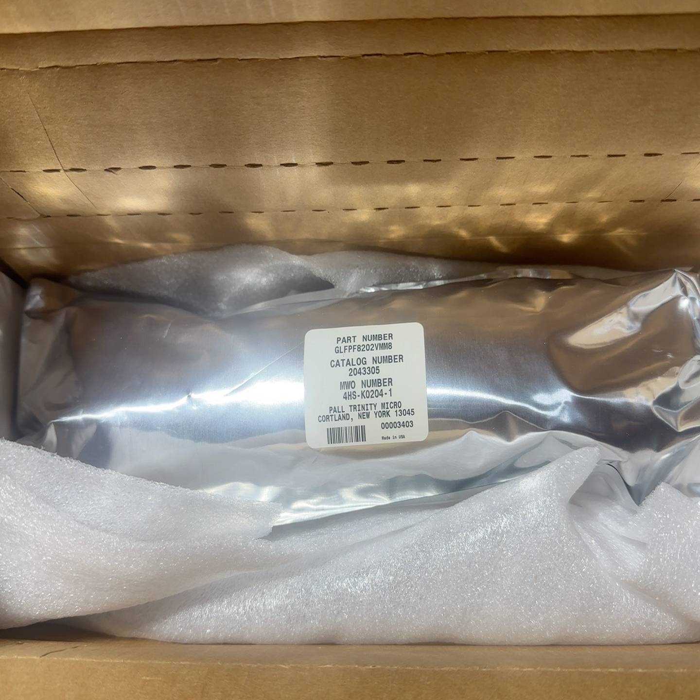 颇尔PALL过滤器GLFPF8202VMM81/2MV