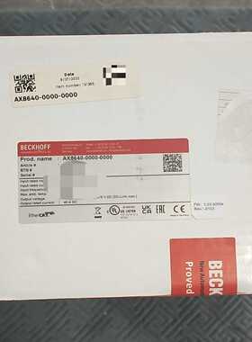 询价倍福BECKHOFFAX8640-0000-0000驱动器