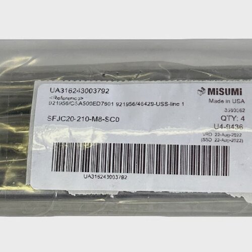 4 NEW MISUMI SFJC20210M8SC0  SFJC20210M8SC0 SHAFTS U49436 UA