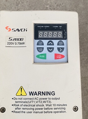 议价SAVCHS28002T0.75G三相变频器220V议价