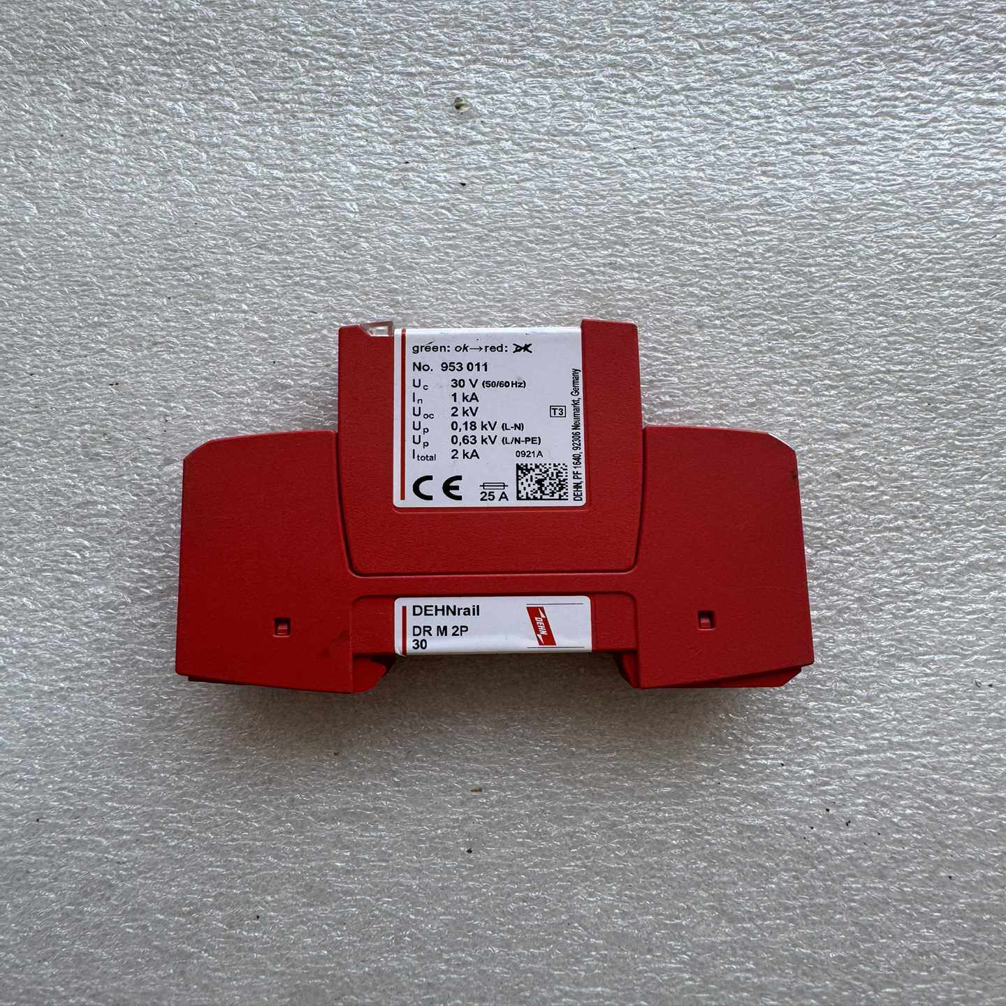 德国DEHN盾牌防雷器DRM2P，型号953011，30--议价商品