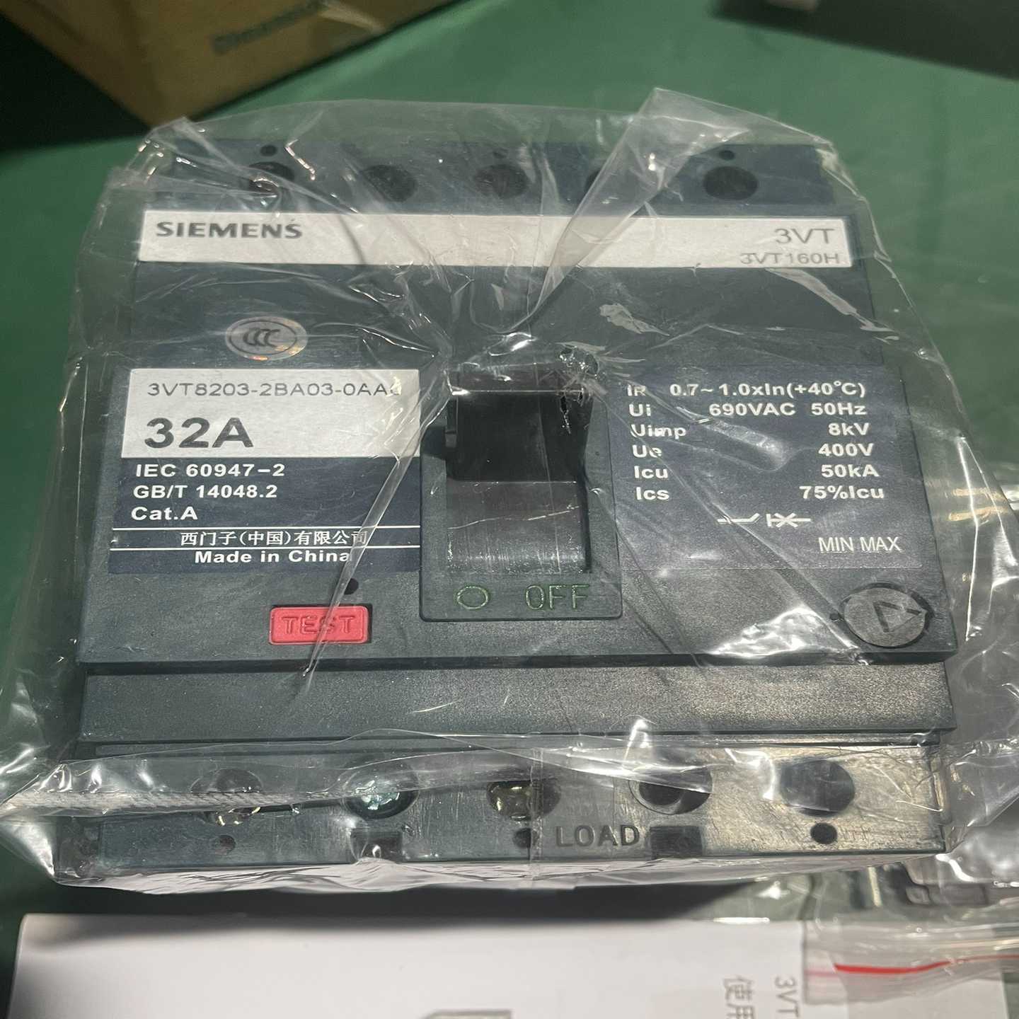 西门子断路器3VT8203-2BA03-0AA0。议价