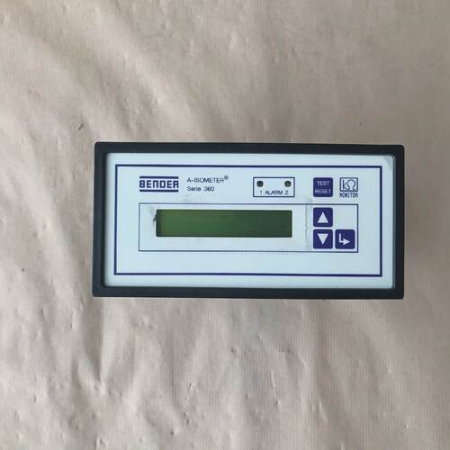 BENDER IRDH3654 ISOMETER INSULATION MONITORING DEVICE B91068