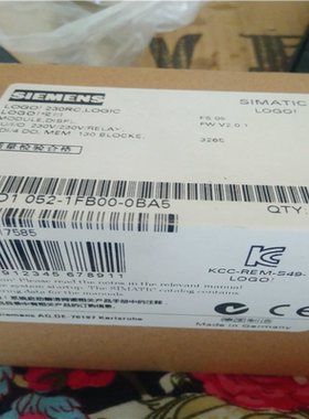 6ED1052-1FB00-0BA6全新现货6ED1052-1FB00-0BA5