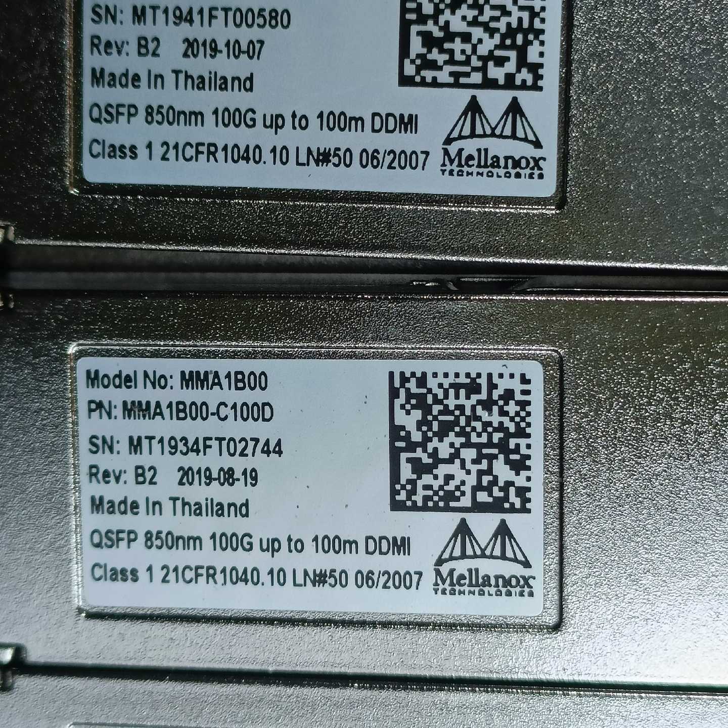 Mellanox  MMA1B00-C100D~议价