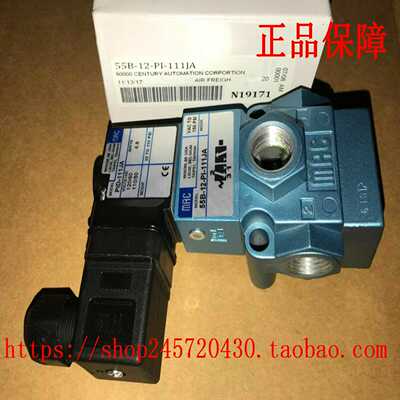 55B-12-P1-111JACL-9200A美国MAC电磁阀
