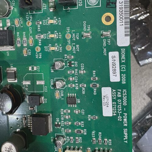 询-赛默飞离子色谱仪电源板ICS3000电源板071254议