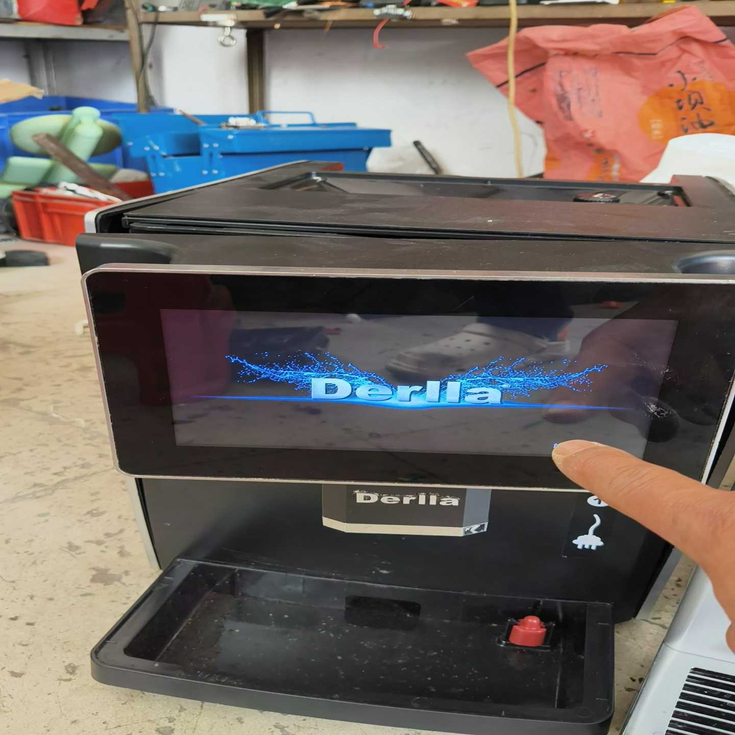 德国Derlla咖啡机家用全自动一体研磨意式小型半商用办公室--议价