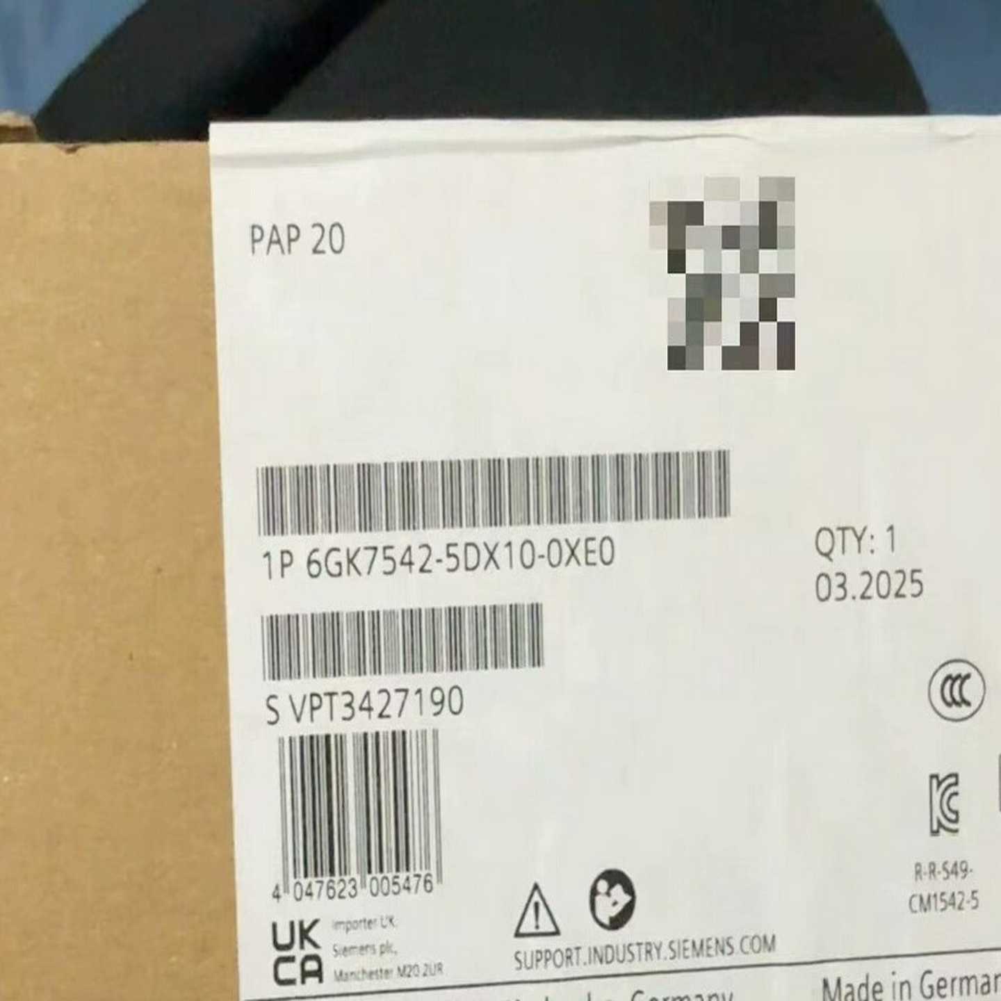 全新原装正品6GK7542-5DX10-0XE0西门子模块，--议价商品