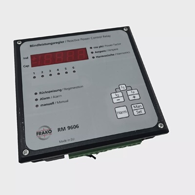 FRAKO RM 9606 Reactive Power Control Relay Used  Working