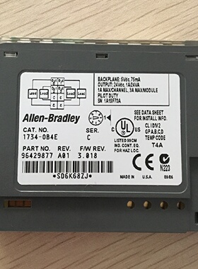 议价1734-OB4E输出模块罗克韦尔Allen-Bradley全新现货1734OB4E