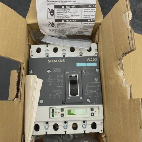 SIEMENS 3VL37253CJ460AA0 VL250 MAGNETIC THERMAL TRIGGER
