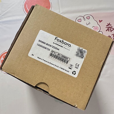 【询价】FOXBORO ECKARDT阀门定位器SRI986-BID