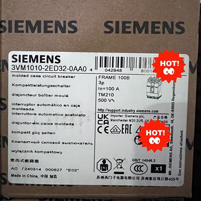 3VM10102ED320AA0塑壳断路器-询