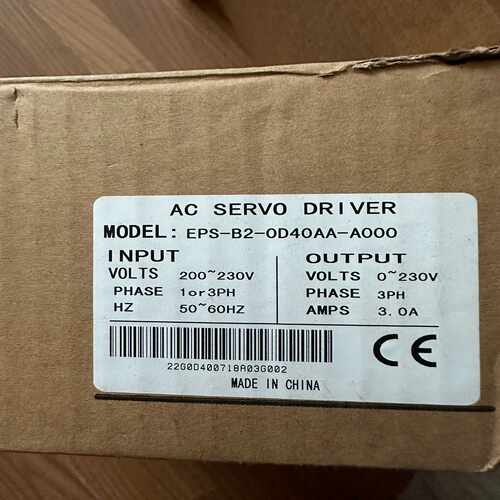 东菱伺服驱动器EPS-B2-0D40AA-A000带包装询价
