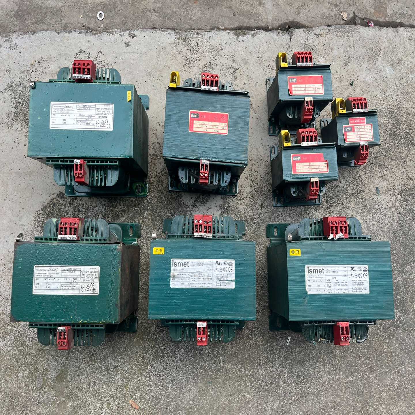 ismet德国隔离牛，型号如下：--议价商品