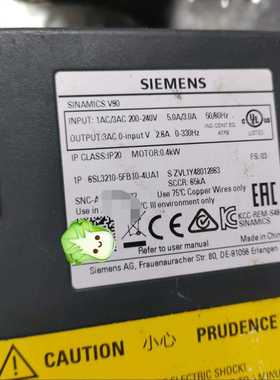 6SL3210-5FB10-4UA1橙色新功能完好议价出--议价商品